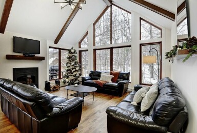 Cottage, Computer Hardware, Monitor, Screen, Couch, Home Decor, Living Room