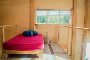 Nature, Intérieur, Design D'intérieur, Bois, Panneaux De Bois, Lit, Bois Teinté