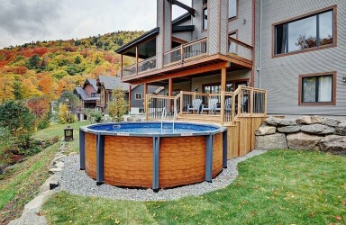 Nature,, Tub, Interior Design, Hot Tub, Outdoors, Chair, Backyard