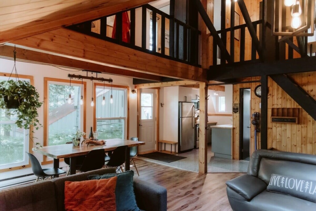 Nature, Intérieur, Design D'intérieur, Bois, Salon, Bois Teinté, Réfrigérateur