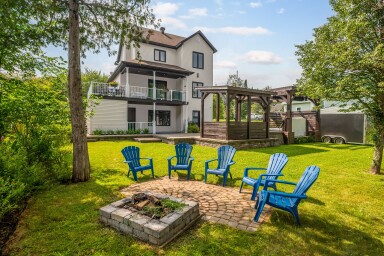 Canada, Grass, Chair, Backyard, Scenery, Patio, Porch