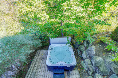 Québec, Baignoire, Bain À Remous, Extérieur, Baignade