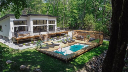 Nature,, Backyard, Outdoors, Scenery, Pool, Swimming Pool, Interior Design