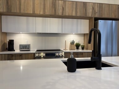 Chalet, Intérieur, Design D'intérieur, Évier, Robinet D'évier, Cuisine