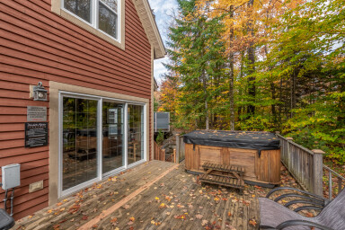 Québec, Interior Design, Scenery, Hot Tub, Wood, Deck, Housing