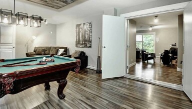 Québec, Meubles, Table, Intérieur, Sol, Salle De Billard, Table De Billard