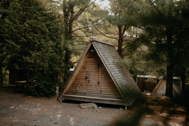 Nature,, Outdoors, Shelter, Hut, Housing, House, Cabin In The Woods