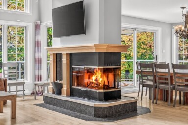 Nature, Cheminée, Intérieur, Foyer, Design D'intérieur, Moniteur, Écran