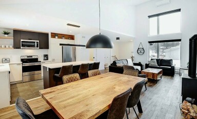 Chalet, Design D'intérieur, Plante, Bois, Décoration D'intérieur, Table, Canapé