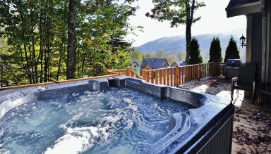 Chalet, Bain, Bain À Remous, Nature, Plein Air, Paysages