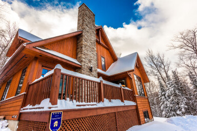 Nature,, Building, Shelter, Housing, Wood, Handrail, House