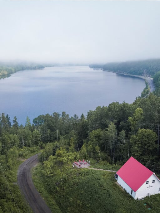 Nature,, Outdoors, Nature, Scenery, Lake, Building, Road