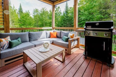 Chalet, Table Basse, Table, Véranda, Design D'intérieur, Bois, Paysage