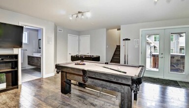 Chalet, Meubles, Table, Intérieur, Salle De Billard, Table De Billard, Moniteur
