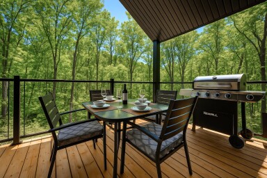 Cottage, Nature, Outdoors, Scenery, Chair, Plate, Table