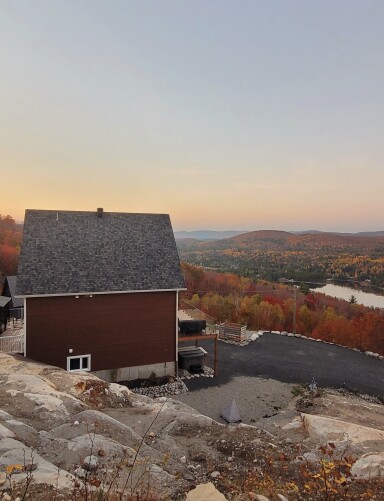 Canada, Bâtiment, Extérieur, Abri, Nature, Paysage, Campagne