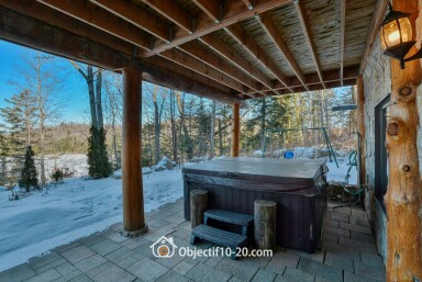 Canada, Housing, Porch, Tub, Hot Tub, Pergola, Wood