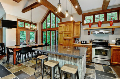 Nature, Intérieur, Design D'intérieur, Cuisine, Bois, Table À Manger, Salle À Manger