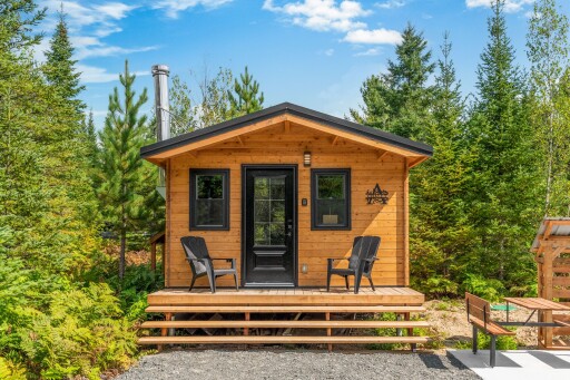 Nature,, Housing, Chair, Bench, House, Scenery, Cabin
