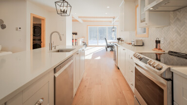 Nature, Intérieur, Design D'intérieur, Cuisine, Plancher, Bois, Plancher